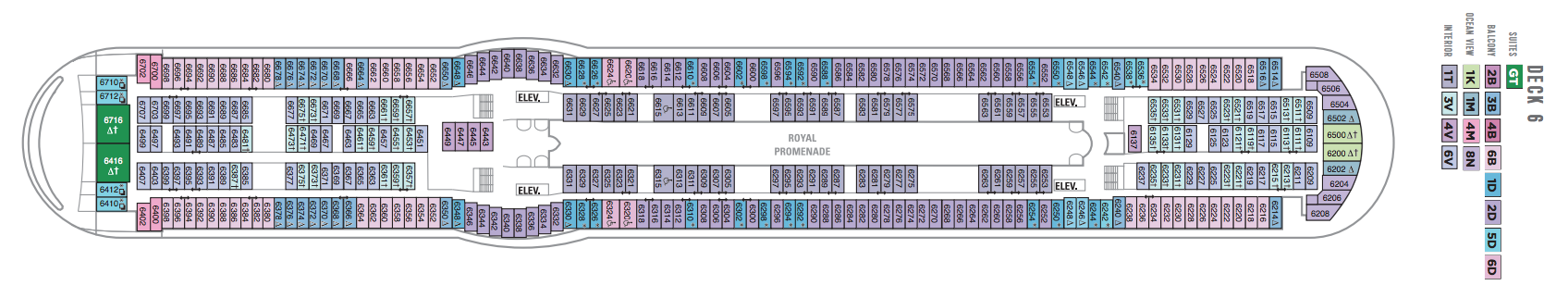 RCI Independence of the Seas Deck Plans Deck 6.png